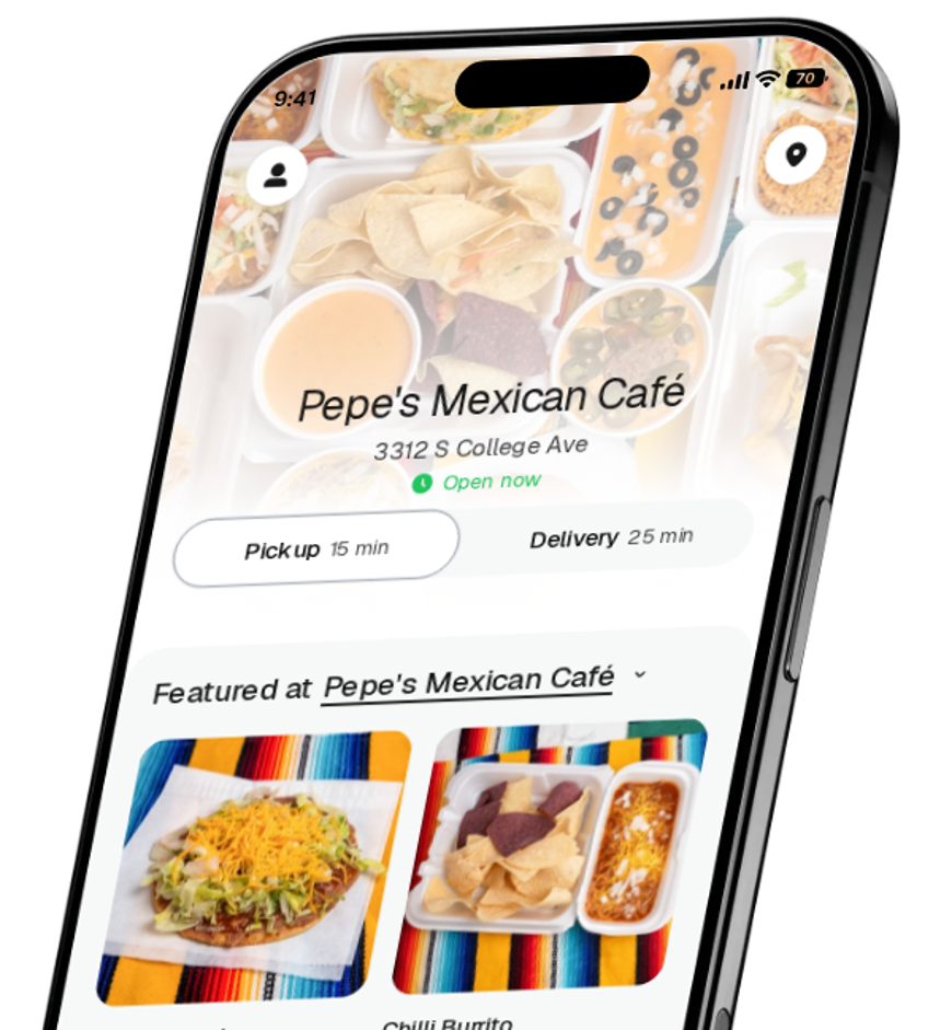 Pepe's Mexican Café app preview