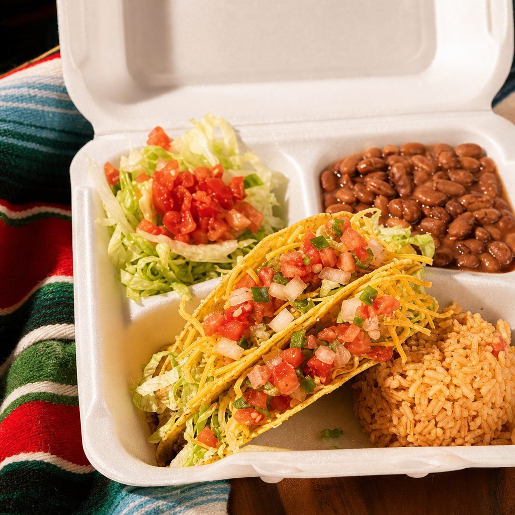 Golden Taco Dinner.