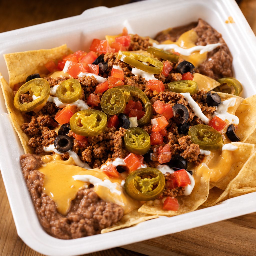 Deluxe Nacho Platter.
