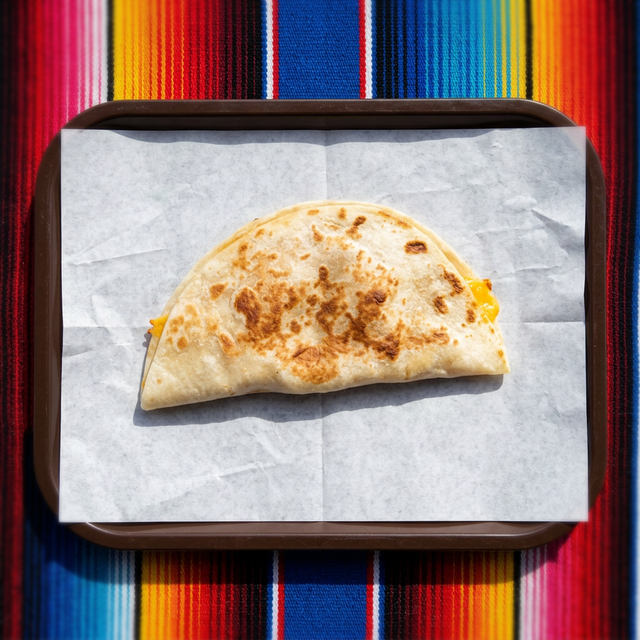 Single Chicken Fajita Quesadilla.